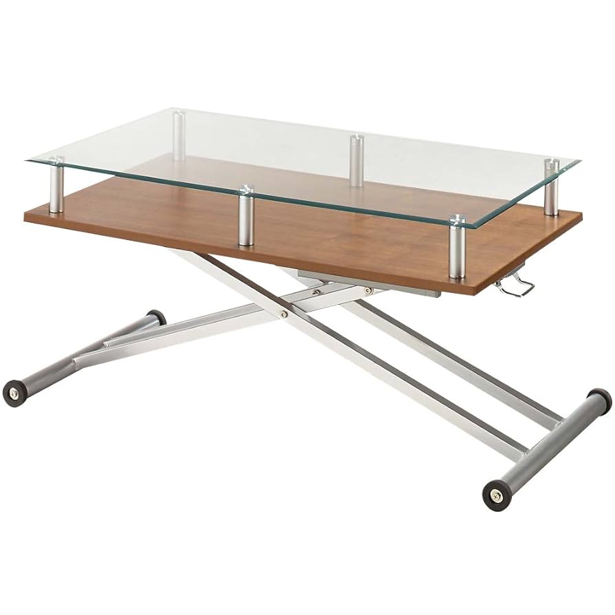 ディノス dinos ガラス 二重天板昇降式ダイニングテーブル Amazon｜ディノス テーブル 昇降式 リフティングテーブル 飛散